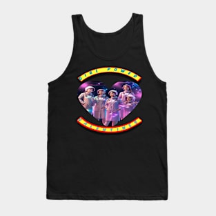 Girl power galentines Space medics Tank Top